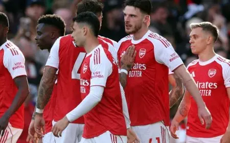 أرسنال يتخطى نيوكاسل ويضمن التأهل إلى دوري أبطال أوروبا