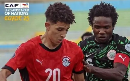 نيجيريا تُفقد مصر المركز الثالث في كأس إفريقيا تحت 20 عاماً