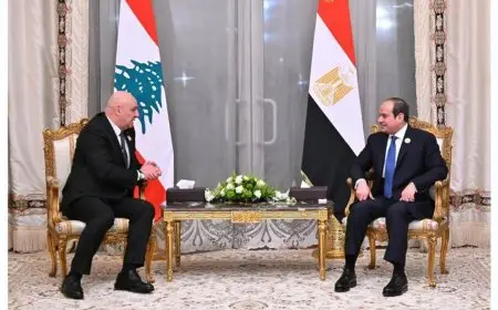 اللقاء الحاسم بين الرئيس السيسى ونظيره اللبنانى اليوم: ما الذي سيحدث؟