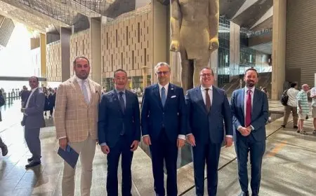 مفاجأة كبرى: مستشار البيت الأبيض يصف المتحف المصري الكبير بأنه “صرح ثقافي عالمي”