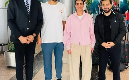 وزارة الرياضة تستقبل نجمي العالم في الإسكواش! اكتشف من هم وماذا فعلوا في زيارتهم الحصرية للوزارة!