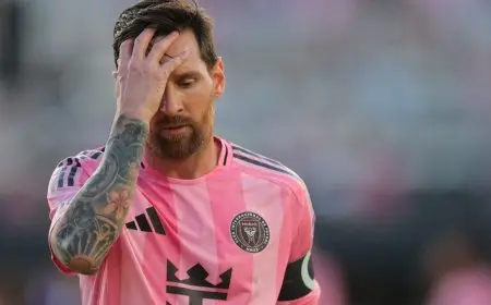 ميسي يثير الجدل برسالة غامضة عن مستقبله مع إنتر ميامي