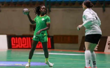 فاب الكاميروني يحقق فوزاً تاريخياً على البنك الأهلي بكأس إفريقيا لليد