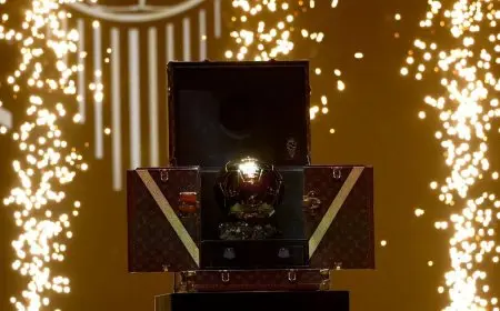 التفاصيل الكاملة حول موعد حفل الكرة الذهبية 2025 والجوائز المقدمة