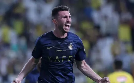 مارسيليا يعلن اهتمامه بالتعاقد مع لابورت من النصر