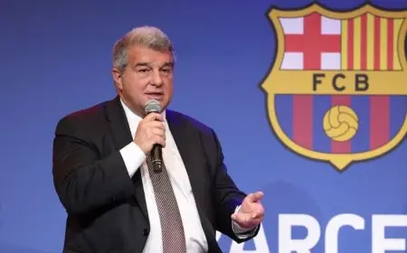 لابورتا: لم أستلم تهنئة من فلورنتينو والحديث عن التحكيم هو سمة مدريدية