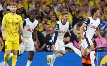 تشكيلة توتنهام المرتقبة أمام مانشستر يونايتد في نهائي الدوري الأوروبي