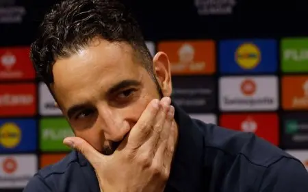 أموريم: خيبة الموسم ستظل قائمة حتى في حال تتويجنا بالدوري الأوروبي