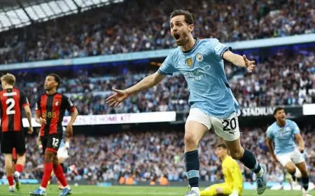 مانشستر سيتي يدهش الجميع بثلاثية مذهلة ضد بورنموث!