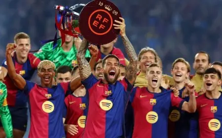 بسبب الأسباب السياسية.. مدافع برشلونة مهدد بعدم اللعب مع منتخب إسبانيا