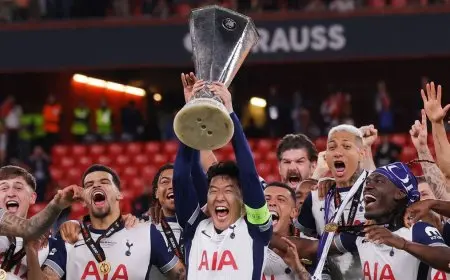 سون: لقب الدوري الأوروبي منحني لقب “أسعد رجل في العالم” وجعلني أسطورة في توتنهام