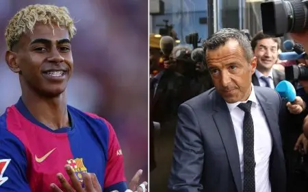 ساعات مصيرية في برشلونة.. مينديز يتوصل لاتفاق بشأن عقد يامال