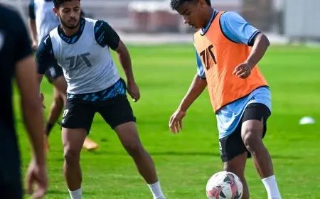 تعرف على التدريبات القوية التي يقوم بها لاعبو الزمالك قبل مواجهة بتروجت!