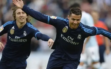 رونالدو يرسل رسالة مؤثرة لمودريتش بعد رحيله عن ريال مدريد