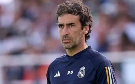 راؤول يغادر تدريب ريال مدريد كاستيا بعد تلاشي حلمه