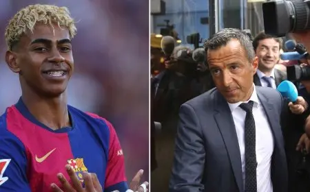 وكيل يامال يلتقي ببرشلونة ويبعث برسالة حول تجديد عقده