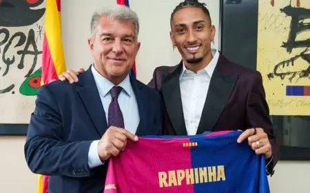 رافينيا بعد تجديد عقده: الآن أنا أب وقائد في صفوف برشلونة