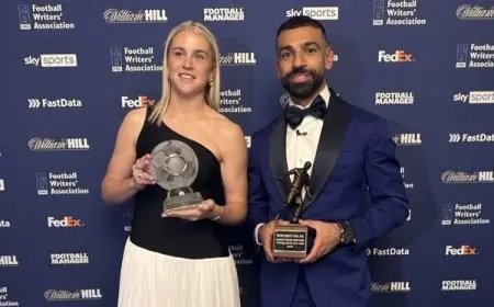 صلاح يؤكد: الفوز بالدوري له سر خاص وكل لاعب لديه فرصة حقيقية للفوز بالكرة الذهبية