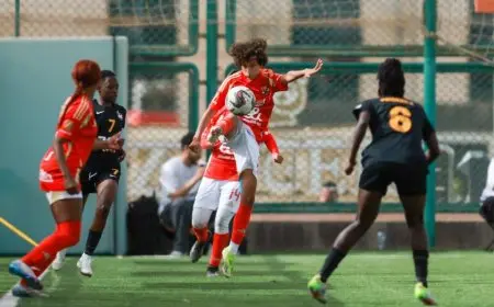 بالصور: الأهلي يتأهل إلى نهائي كأس مصر للكرة النسائية ويواجه وادي دجلة!