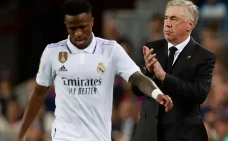 تغيير جذري في حياتي.. رسالة مؤثرة من فينيسيوس إلى أنشيلوتي قبل مغادرته ريال مدريد