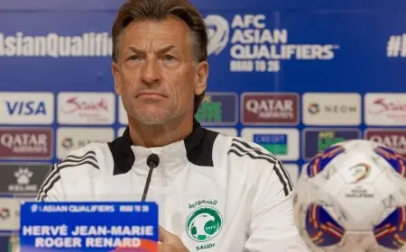 تشكيلة السعودية لمباراتي البحرين وأستراليا في تصفيات كأس العالم