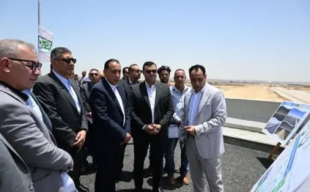 “مفاجأة: رئيس الوزراء يفاجئ الجميع بزيارة مفاجئة لمشروعات الحزام الأخضر!”