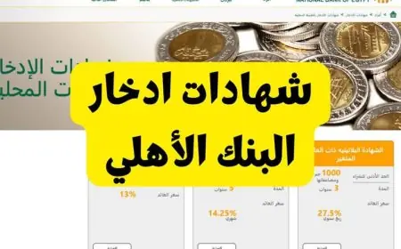 شهادات البنك الأهلي المصري الجديدة 2025 احسب العائد لو معاك 200 الف جنية مصري