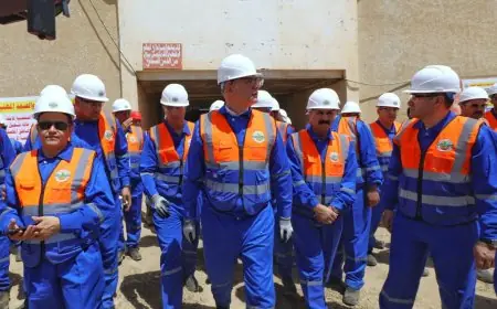 وزير البترول يزور منجم أبو طرطور ويفتتح مشروع إنتاج حامض الفوسفوريك في الوادي الجديد – صور حصرية وتفاصيل خاصة!