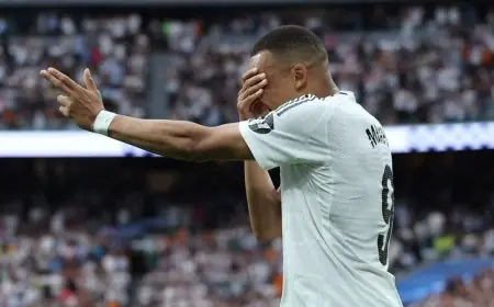 ريال مدريد يحقق النصر بهدفين من مبابي “كاتب التاريخ” وسط دموع جماهير البرنابيو