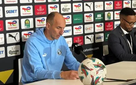 مدرب بيراميدز يحث الجماهير على دعم الفريق في مباراة صن داونز!