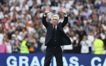 أنشيلوتي: أغادر وأنا سعيد بعد تجربة لا تُنسى مع ريال مدريد