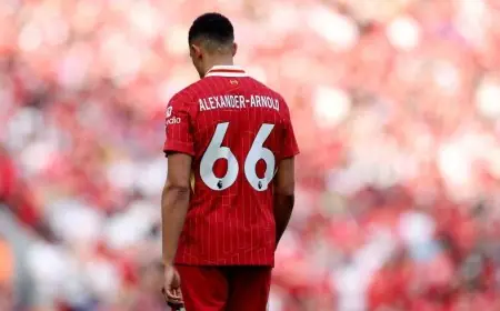 ماذا قال أرنولد لزملائه في آخر حصة تدريبية مع ليفربول؟