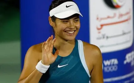 رادوكانو تتغلب على خوفها من الإبر لعلاج إصابة في ظهرها قبل بطولة فرنسا