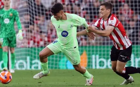 برشلونة يحقق انتصاراً ساحقاً على أتلتيك بلباو بثلاثية نظيفة في وداعية دي ماركوس