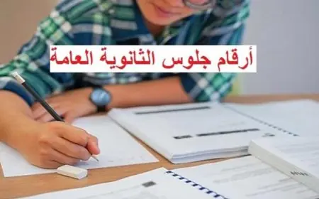 طريقة الحصول على أرقام جلوس الثانوية العامة 2025 بخطوات بسيطة عبر موقع وزارة التربية والتعليم