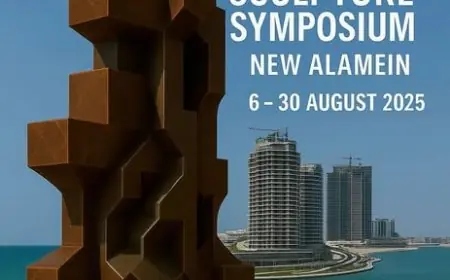 مفاجأة كبرى: مدينة العلمين تستعد لاستضافة أضخم معرض للنحت في مصر!