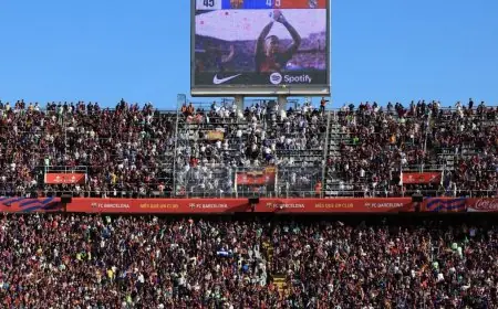 برشلونة يسجل عائدات قياسية في موسمه الثاني على ملعب مونتجويك!