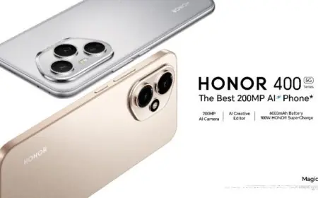 استمتع بتجربة أداء استثنائية مع ميزات الذكاء الاصطناعي المتطورة في «HONOR 400 Series»