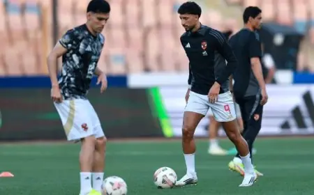 وسام أبو علي يتألق بثنائية مذهلة ويقود الأهلي نحو لقب الدوري المصري!