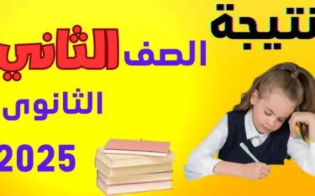 رابط مباشر.. نتيجة الصف الثاني الثانوي 2025 محافظة الجيزة وخطوات الاستعلام