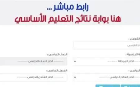 نتيجة الصف الثالث الاعدادي الترم الثاني 2025 محافظة القاهرة برقم الجلوس والاسم عبر بوابة التعليم الأساسي