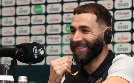 “بنزيما: الفوز بالنهائي يأتي بالعزيمة، وجمهور الاتحاد لا يضاهى!”