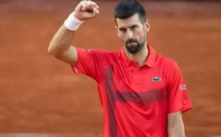 دجوكوفيتش يتفوق على موتيه ويواصل زحفه نحو الرقم القياسي في عالم التنس