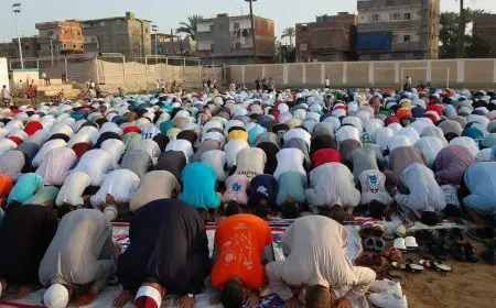 “مواعيد صلاة عيد الأضحى 2025 في مصر: تعرف على التفاصيل من الإسكندرية إلى أسوان!”
