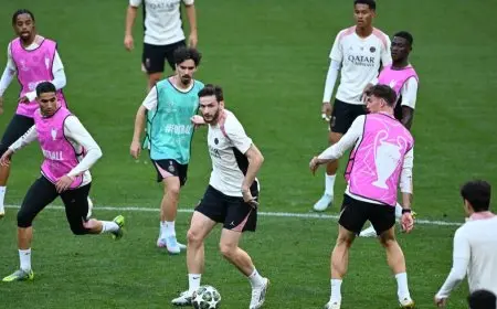 تشكيلة سان جيرمان المتوقعة لمواجهة إنتر ميلان: هل يواصل هجوم الفريق تألقه رغم الشك الوحيد؟