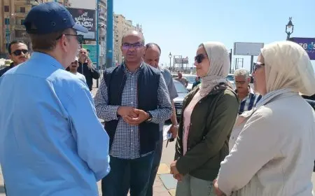نائب وزير الإسكان يشرف على جهود شركتي مياه الشرب والصرف الصحي في الإسكندرية