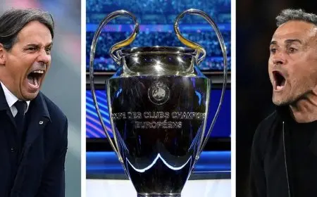 شاهد البث المباشر: إنتر ميلان يتواجه مع سان جيرمان في نهائي دوري أبطال أوروبا!