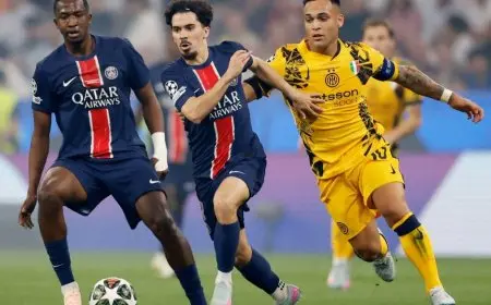 إنتر ميلان يسجل أسوأ بداية في تاريخ نهائي دوري أبطال أوروبا!