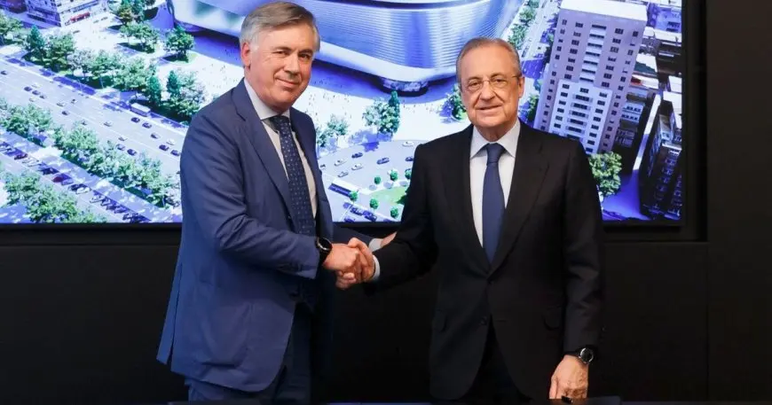 فلورنتينو وأنشيلوتي “يتوصلان إلى اتفاق ودي” في ريال مدريد