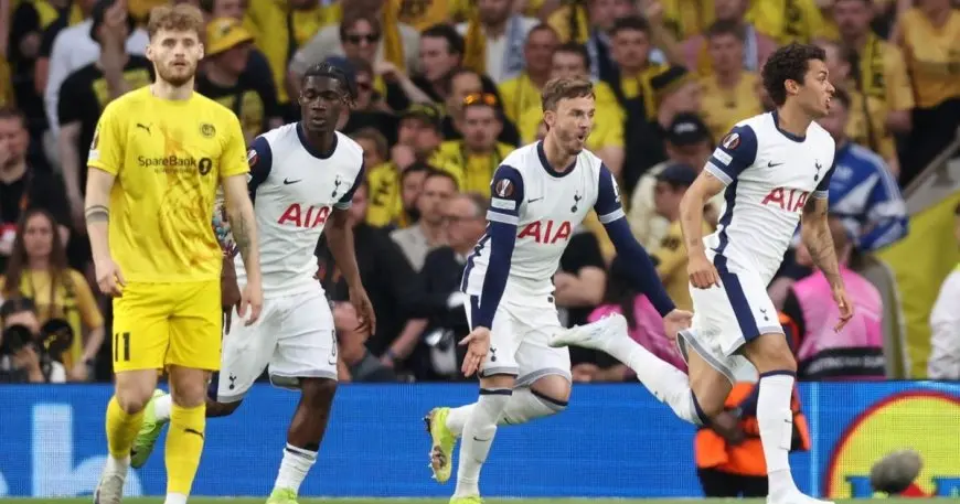 توتنهام ينتصر على بودو غليمت بثلاثة أهداف ويقترب من بلوغ نهائي الدوري الأوروبي